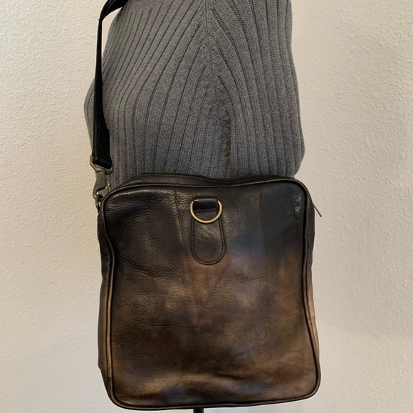 Vintage Convertible Leather Duffle / Messenger Bag | Made in Columbia - Picture 15 of 15